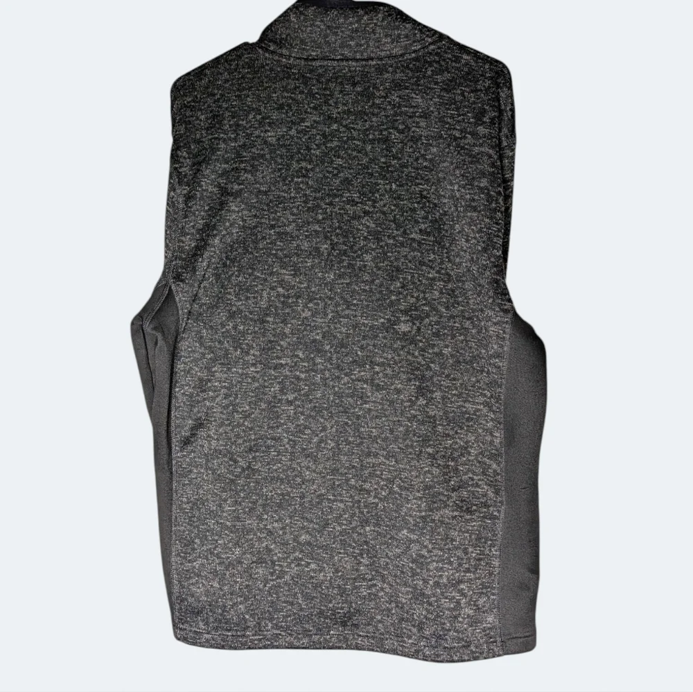 Beverly Hills Polo Club Charcoal Gray Quarter-Zip Pullover Men Athletic Size L - Picture 3 of 12